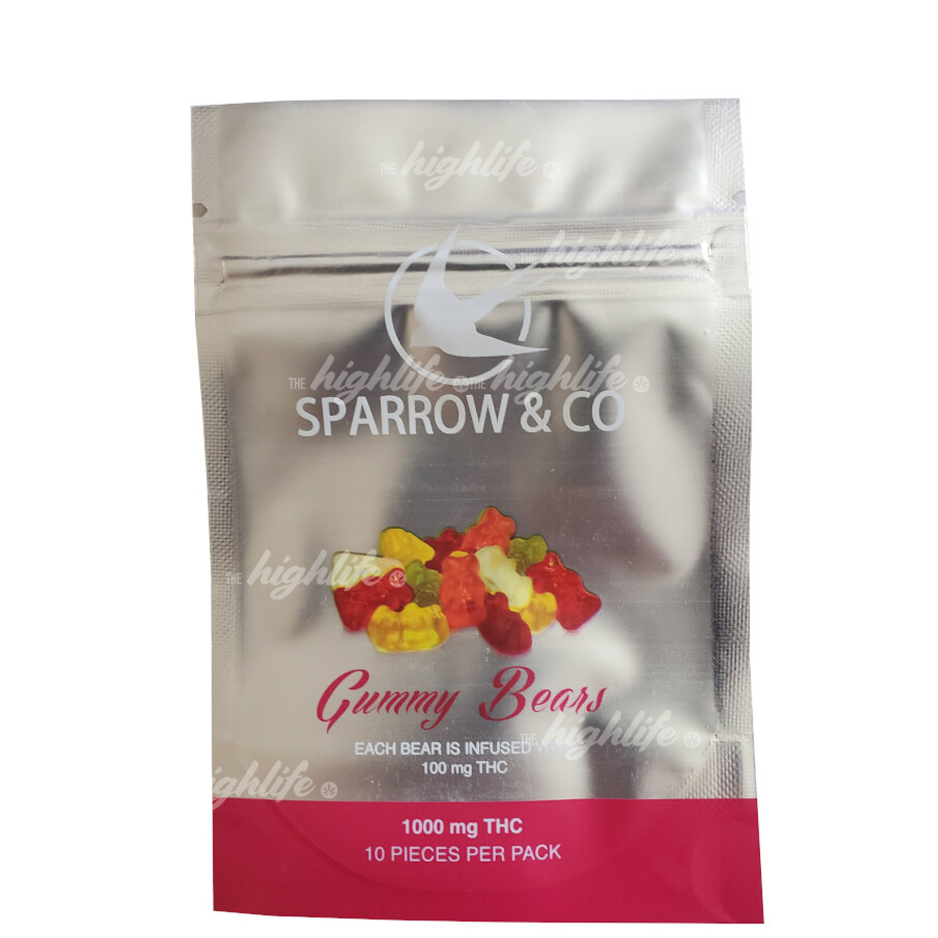 1000mg THC Gummies – Sparrow & Co