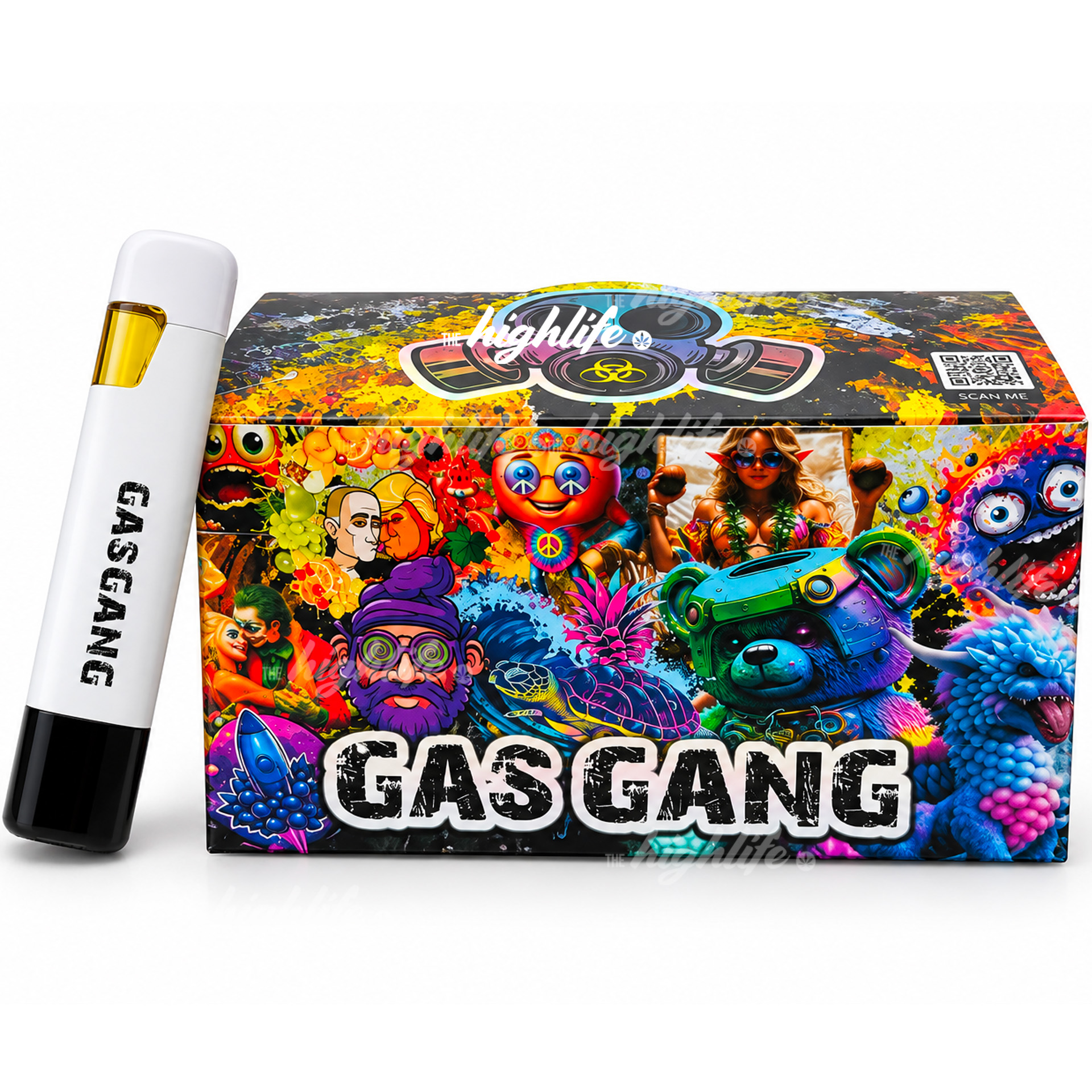 1G Gas Gang Disposable THC Vape